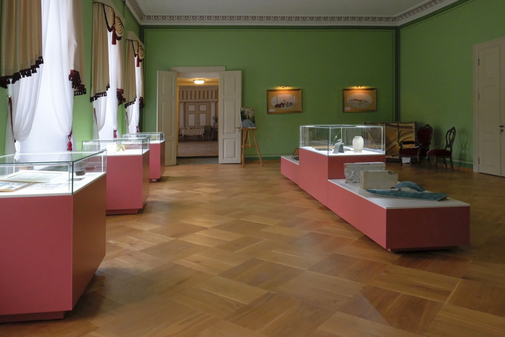 Kazdangas muzeja ekspozīcija