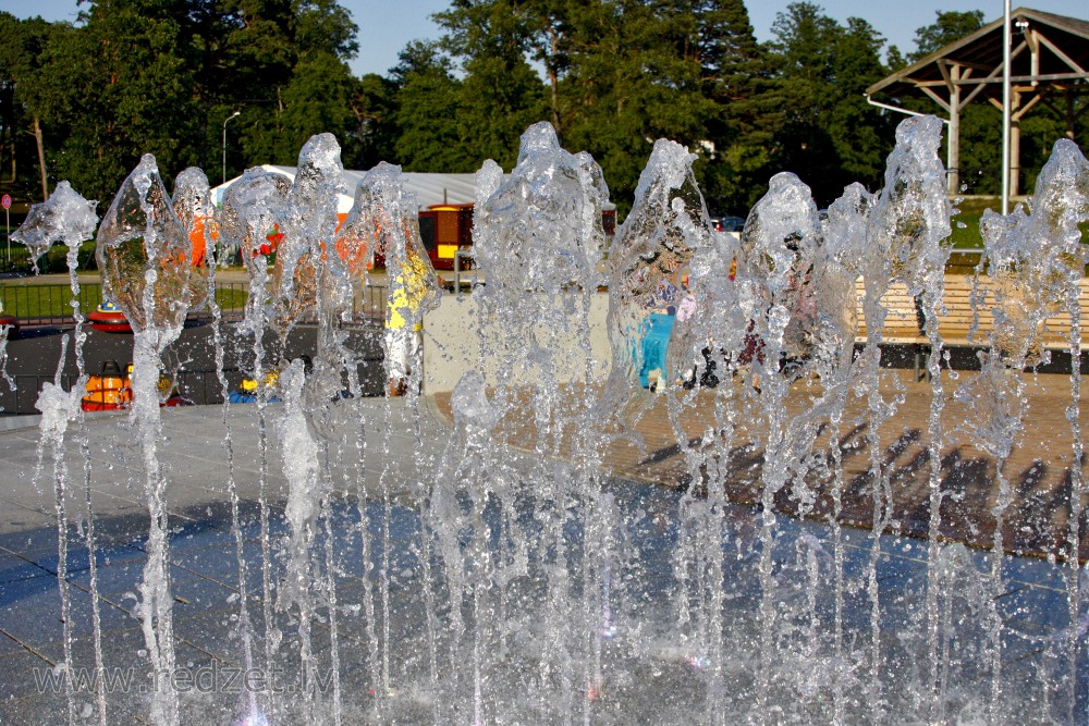 Fountain MATRIX In Ventspils