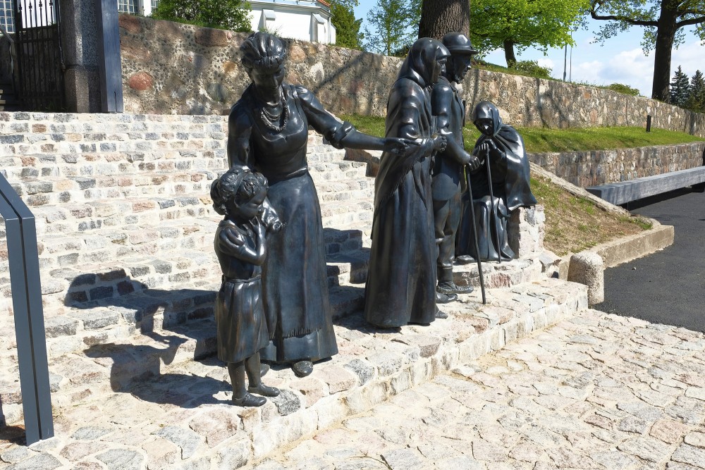 Bronze Sculptures of Characters from J. Rozentāls’ Painting, Saldus