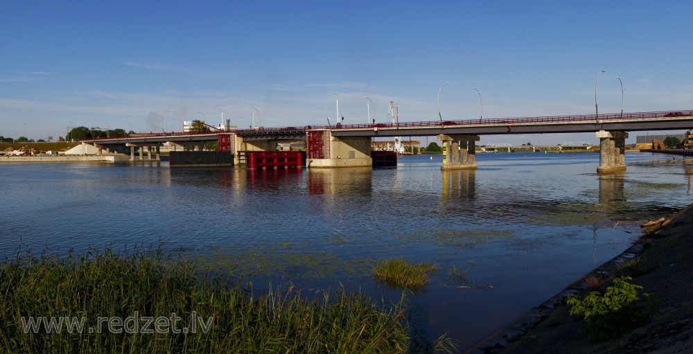 Ventspils Drawbridge over the River Venta