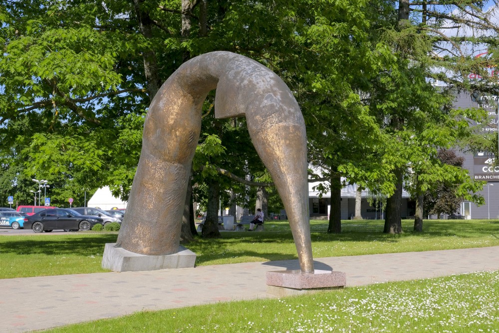 Sculpture "The Fountain of Light", Valmiera