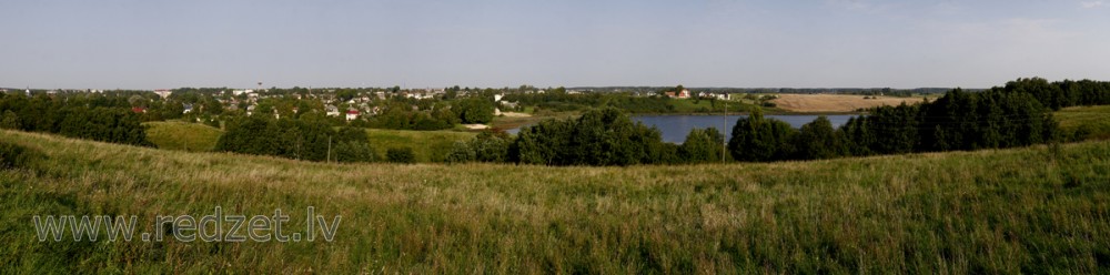 Saldus pilsētas panorāma