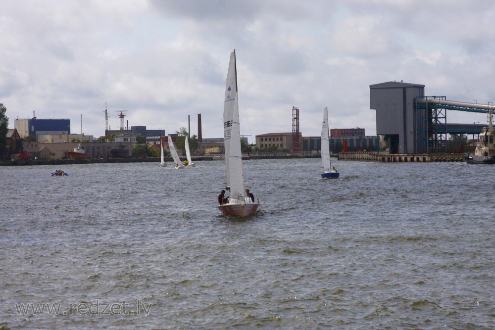 Yacht-race in Ventspils