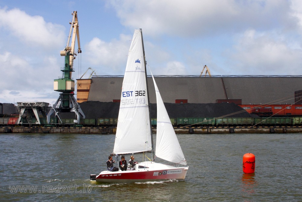 Yacht-race in Ventspils