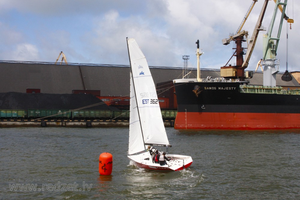 Yacht-race in Ventspils