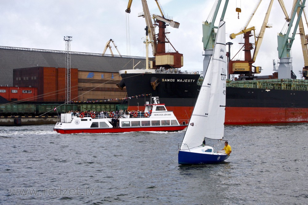 Yacht-race in Ventspils