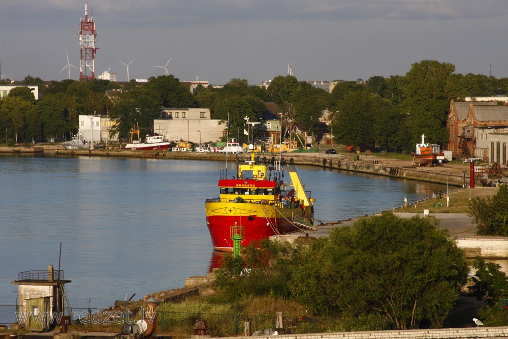 Zvejas kuģis "GLENROSE" Ventspils ostā