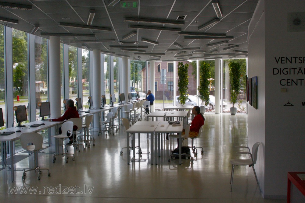 Pārventa Library In Ventspils