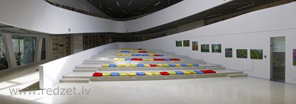 Pārventas bibliotēka (bibliotēkas lieltelpa)