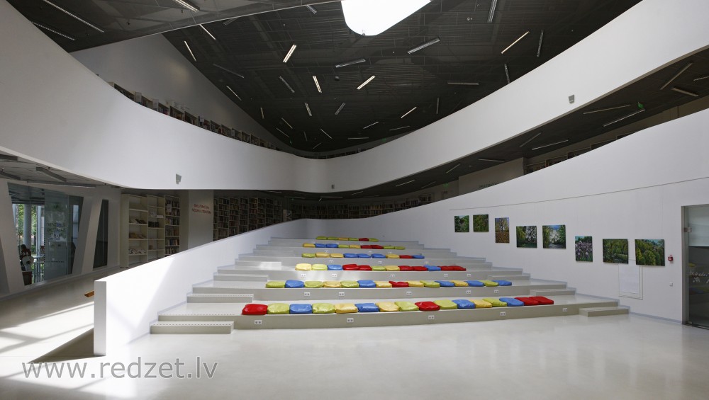 Pārventas bibliotēka (bibliotēkas lieltelpa)