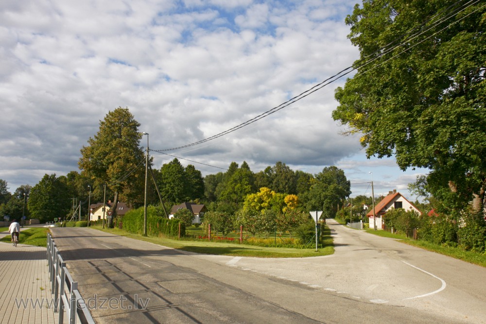 Skrīveru pilsētas ainava