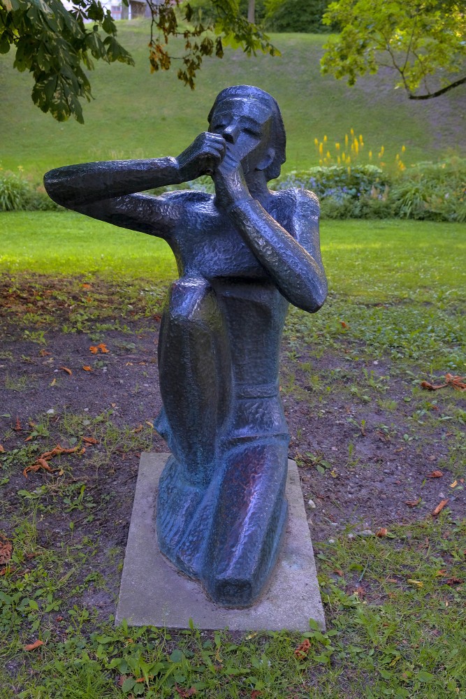 L. Rezevskas skulptūra "Stabulētājs" (1976)