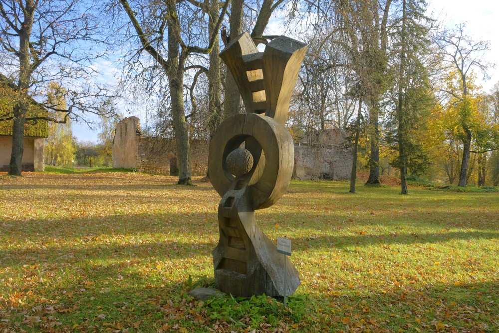 Sculpture In The Territory Of Liepa Manor