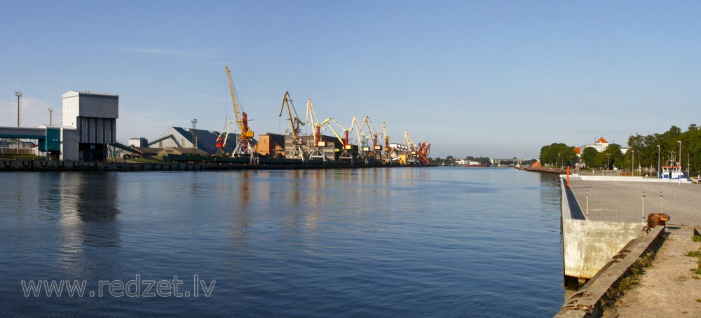 Port of Ventspils, Latvia
