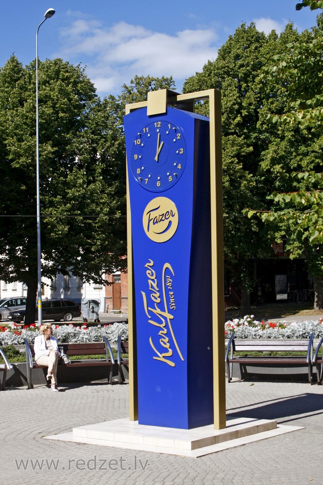 City clock "Fazer" (Liepāja)