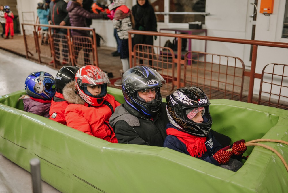 Soft-bob rides, Sigulda Bobsleigh and Luge Track